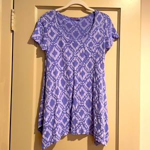 Cap sleeve tunic top by Fresh Produce.